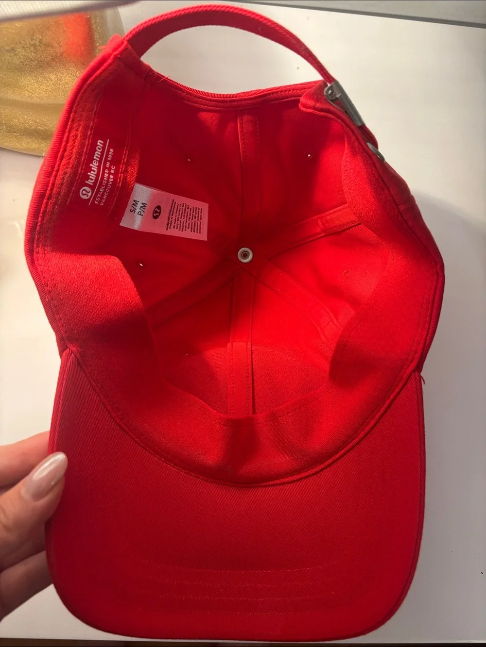 lululemon athletica Red Tennis Club Cap with Embroidered Logo